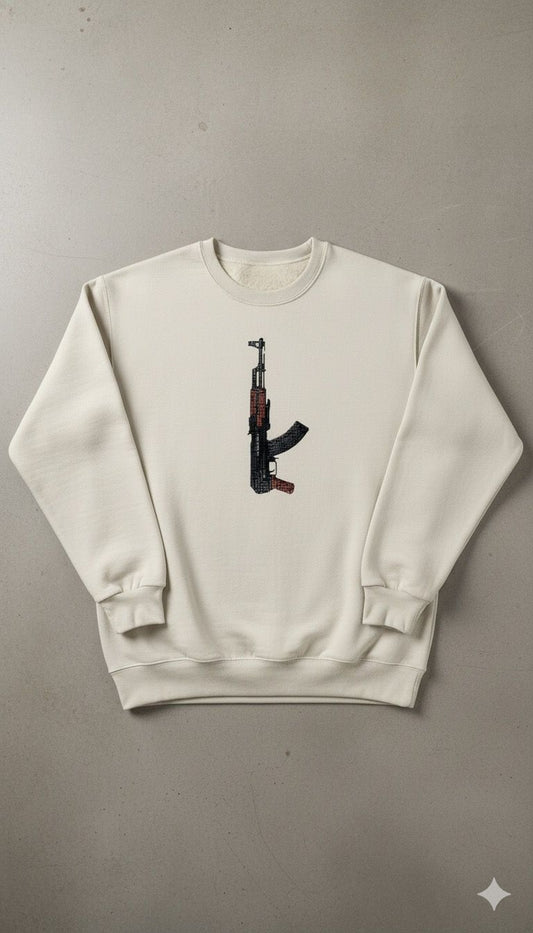 Minimal Rebellion Sweatshirt | Off-White Streetwear Edition