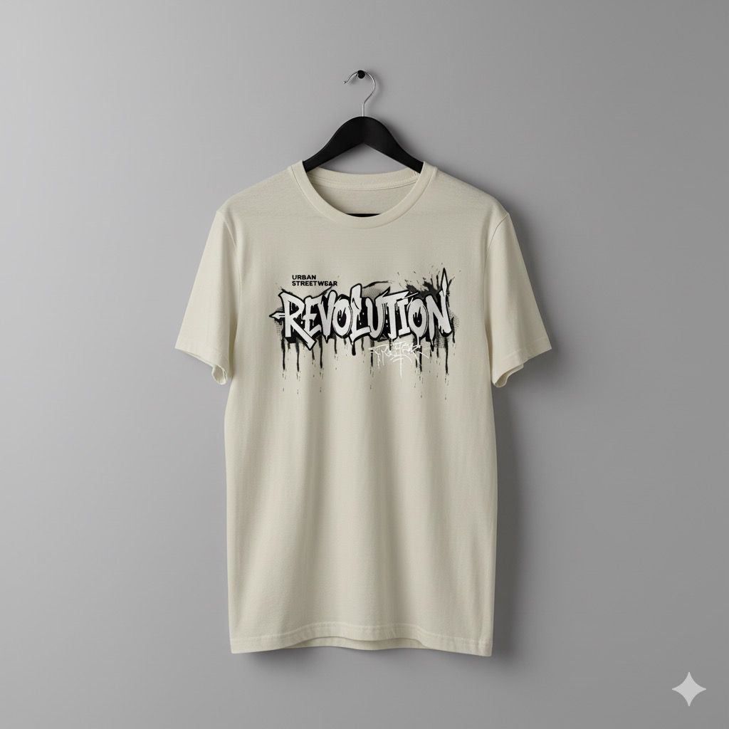 Revolution Graffiti T-Shirt | Urban Streetwear Edition